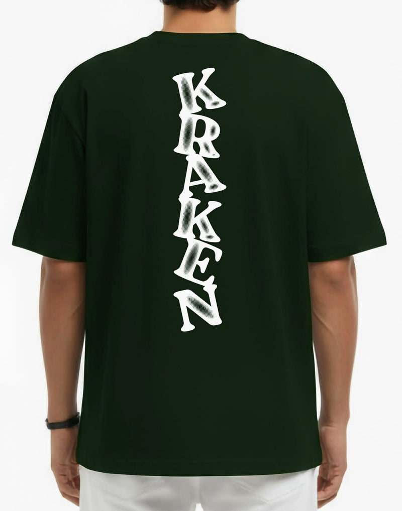KRAKEN Tee - VERTICAL/NAVY GREEN/BLACK